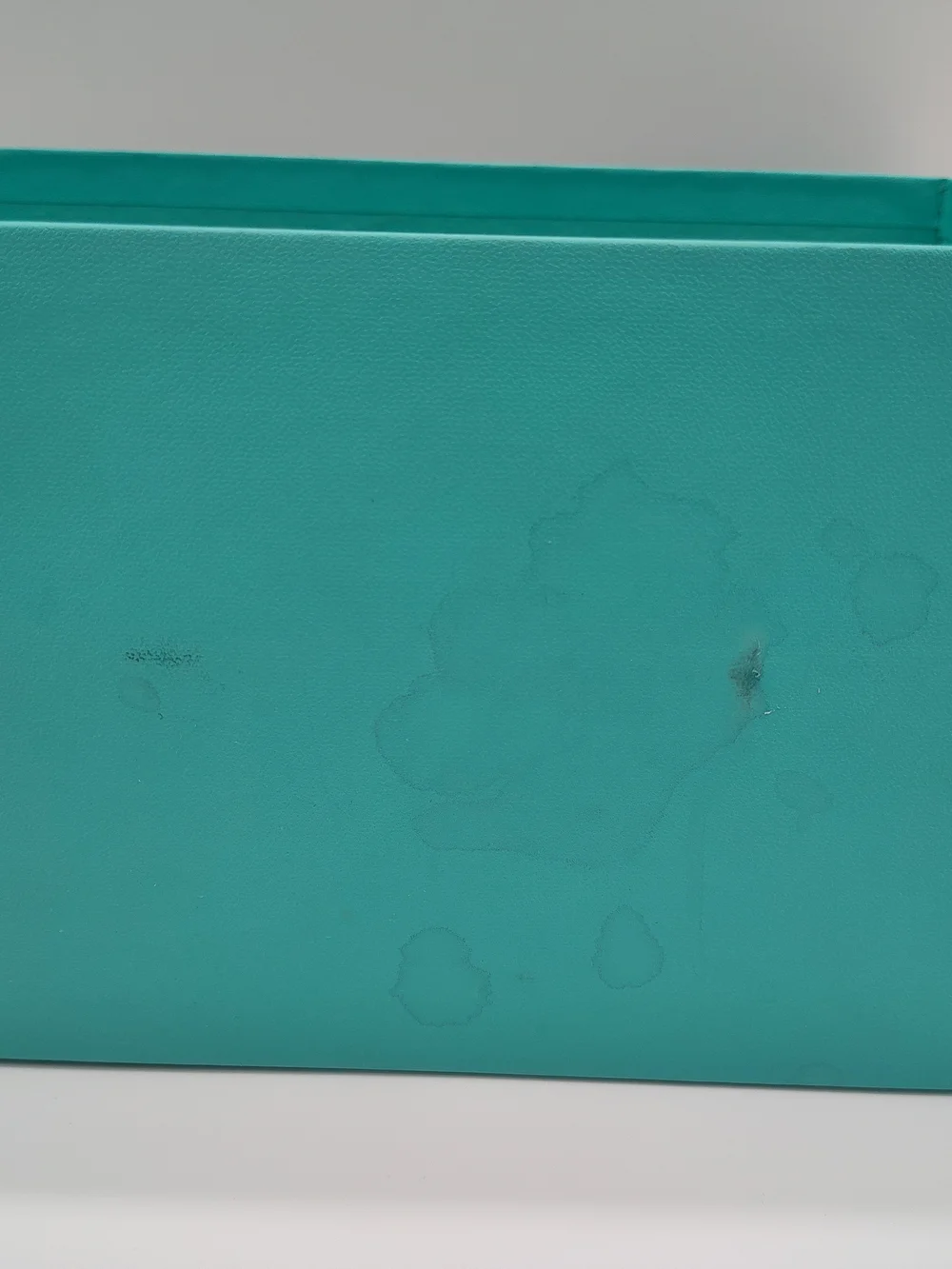 TIFFANY & CO. Large Signature Blue Gift Presentation Storage Box Collector